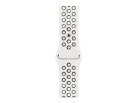 Apple Nike - Bånd for smart armbåndsur - 45 mm - Normal størrelse - toppmøte hvit/svart MPH13ZM/A