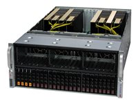 Supermicro GPU SuperServer 421GE-TNRT3 - rackmonterbar ingen CPU - 0 GB - uten HDD SYS-421GE-TNRT3