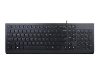Lenovo Essential - Tastatur - USB - Norsk - svart - OEM 4Y41C68667