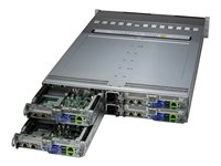 Supermicro BigTwin SuperServer 221BT-HNR - rackmonterbar - AI Ready - ingen CPU - 0 GB - uten HDD SYS-221BT-HNR