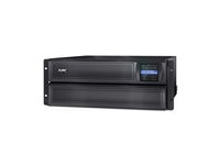 APC Smart-UPS - UPS (kan monteres i rack) - AC 100/110/120/127 V - 2700 watt - 2880 VA - 1 x batteri - USB, serial - utgangskontakter: 3 - 4U - svart - TAA-samsvar SMX3000RMX93