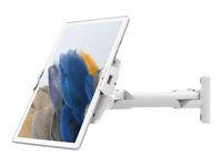 Compulocks Universal Tablet Cling Swing Wall Mount - Monteringssett (veggmontering, svingarm) - for nettbrett - hvit 827WUCLGVWMW