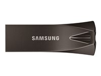 Samsung BAR Plus MUF-64BE4 - USB-flashstasjon - 64 GB - USB 3.1 Gen 1 - titangrå MUF-64BE4/APC
