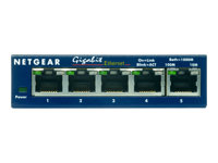 NETGEAR GS105 - Switch - 5 x 10/100/1000 - stasjonær GS105GE
