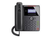 Poly Edge B10 - VoIP-telefon med anrops-ID/samtale venter - 5-veis anropskapasitet - SIP, SDP - 8 linjer - svart 84C19AA#ABB