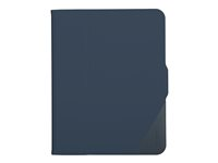 Targus VersaVu - Lommebok for nettbrett - 360 rotating - polyuretan, termoplast-polyuretan (TPU) - blå - 10.9" - for Apple 10.9-inch iPad (10. generasjon) THZ93502GL