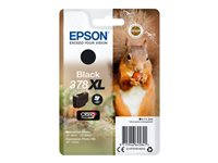 Epson 378XL - 11.2 ml - XL - svart - original - blister - blekkpatron - for Expression Home XP-8605, 8606; Expression Home HD XP-15000; Expression Photo XP-8505, 8700 C13T37914010