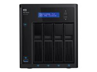 WD My Cloud EX4100 WDBWZE0080KBK - NAS-server - 4 brønner - 8 TB - HDD 4 TB x 2 - RAID RAID 0, 1, 5, 10, JBOD, 5 hot spare - RAM 2 GB - Gigabit Ethernet - iSCSI støtte WDBWZE0080KBK-EESN