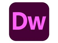 Adobe Dreamweaver CC for Enterprise - Subscription Renewal - 1 bruker - VIP Select - Nivå 14 (100+) - 3 years commitment - Win, Mac - Multi European Languages 65297891BA14B12