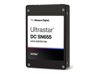 WD Ultrastar DC SN655 WUS5EA1A1ESP7E3 - SSD - 15.36 TB - intern - 2.5" - U.3 PCIe 4.0 (NVMe) 0TS2463