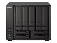 QNAP TS-H973AX-32G - NAS-server - 9 brønner - SATA 6Gb/s - RAID RAID 0, 1, 5, 6, 10, 50, JBOD, 60, RAID TP - RAM 32 GB - 2.5 Gigabit Ethernet / 10 Gigabit Ethernet - iSCSI støtte TS-H973AX-32G