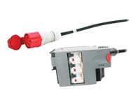 APC Power Distribution Module - Automatisk vernebryter (plug-in modul) - AC 400 V - 3-faset - utgangskontakter: 1 - for P/N: SY16K48H-PDNB, SY32K48H-PDNB, SY48K48H-PDNB, SY64K96H-NB, SY96K160H-NB, SY96K96H-NB PDM332IEC-30R-320