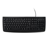 Kensington Pro Fit Washable - Tastatur - USB - Pan Nordic - svart K64407PN