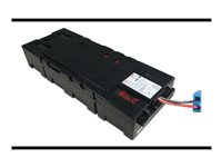 APC Replacement Battery Cartridge #116 - UPS-batteri - 1 x batteri - blysyre - svart - for P/N: SMX1000C, SMX1000US, SMX750C, SMX750CNC, SMX750INC, SMX750NC, SMX750-NMC, SMX750US APCRBC116
