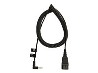 Jabra - Hodetelefonkabel - mikrojakk hann til Quick Disconnect hann - 2 m 8800-01-46