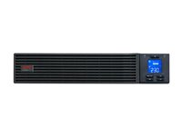 APC Easy UPS SRV SRV1KRI - UPS (kan monteres i rack) - AC 230 V - 800 watt - 1000 VA - 9 Ah - RS-232, USB - utgangskontakter: 3 SRV1KRI