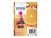 Epson 33XL - 8.9 ml - XL - magenta - original - blister - blekkpatron - for Expression Home XP-635, 830; Expression Premium XP-530, 540, 630, 635, 640, 645, 830, 900 C13T33634012