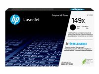 HP 149X - Høykapasitets - svart - original - LaserJet - tonerpatron (W1490X) - for LaserJet Pro 4001, 4002, 4003, 4103, MFP 4101, MFP 4102, MFP 4103, MFP 4104 W1490X