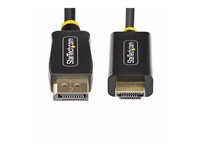 StarTech.com - Adapterkabel - DisplayPort hann til HDMI hann - 3 m - 4K 60Hz støtte, HDR-støtte, aktiv 3M-DP-HDMI-4K60-HDR
