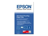 Epson Proofing Paper Standard - Rull (43,2 cm x 50 m) 1 rull(er) rettepapir - for Stylus Pro 4900 Spectro_M1; SureColor P5000, SC-P10000, P20000, P5000, P6000, P7500, P9500 C13S045007