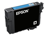 Epson 502XL - 6.4 ml - høykapasitets - cyan - original - blister - blekkpatron - for Expression Home XP-5100, 5105, 5150, 5155; WorkForce WF-2860, 2865, 2880, 2885 C13T02W24010