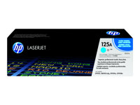 HP 125A - Cyan - original - LaserJet - tonerpatron (CB541A) - for Color LaserJet CM1312 MFP, CP1215, CP1217, CP1515n, CP1518ni CB541A