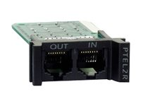 APC - Overspenningsavleder (kan monteres i rack) - 1U - svart - for P/N: PRM24, PRM4 PTEL2R