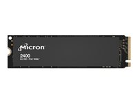 Micron 2400 - SSD - kryptert - 2 TB - intern - M.2 2280 - PCIe 4.0 (NVMe) - 256-bit AES - Self-Encrypting Drive (SED), TCG Opal Encryption 2.01 MTFDKBA2T0QFM-1BD15ABYYR