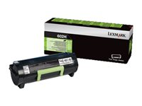 Lexmark 602H - Høy ytelse - svart - original - tonerpatron LCCP, LRP - for Lexmark MX310, MX410, MX510, MX511, MX611 60F2H00