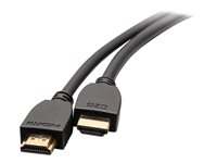 C2G 12ft (3.6m) Ultra High Speed HDMI® Cable with Ethernet - 8K 60Hz - Ultra High Speed - HDMI-kabel med Ethernet - HDMI hann til HDMI hann - 3.6 m - svart - 8 K 60 Hz (7680 x 4320) støtte C2G10413
