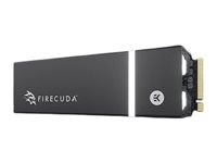 Seagate FireCuda 540 ZP1000GM3A014 - SSD - 1 TB - intern - M.2 2280 - PCI Express 5.0 x4 (NVMe) - integrert kjøle - med 3-års Seagate Rescue Data Recovery ZP1000GM3A014