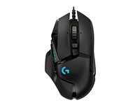 Logitech Gaming Mouse G502 (Hero) - Mus - optisk - 11 knapper - kablet - USB 910-005470