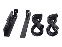 APC - Rackmonteringssett for KVM-konsoll - svart - 1U - TAA-samsvar - for P/N: SMTL2K2RM2UCL, SMTL3KRM2UCL, SMX1500RM2UCNC, SMX2KR2UX145, SMX3KR2UNCX145, SMX750CUS KVM-LCDMOUNT