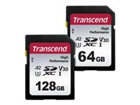 Transcend 330S - Flashminnekort - 64 GB - UHS-I U3 - SDXC UHS-I TS64GSDC330S