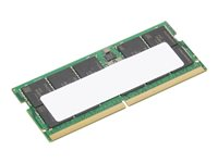 ThinkPad - DDR5 - modul - 32 GB - SO DIMM 262-pin - 4800 MHz / PC5-38400 - ECC - Campus - grønn - for ThinkPad P16 Gen 1 21D6, 21D7; ThinkStation P360 Ultra 30G1, 30G2 4X71K08910