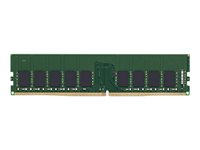 Kingston - DDR4 - modul - 16 GB - DIMM 288-pin - 2666 MHz / PC4-21300 - CL19 - 1.2 V - ikke-bufret - ECC - for Dell Precision 3430 Small Form Factor, 3431, 3630 Tower KTD-PE426E/16G