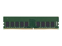 Kingston - DDR4 - modul - 16 GB - DIMM 288-pin - 2666 MT/s / PC4-21300 - CL19 - 1.2 V - ikke-bufret - ECC - for Lenovo ThinkStation P330; P330 Gen 2; ThinkSystem SR250; ST250; ST50 KTL-TS426E/16G