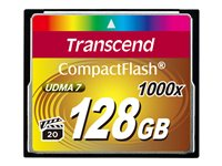 Transcend Ultimate - Flashminnekort - 128 GB - 1000x - CompactFlash TS128GCF1000