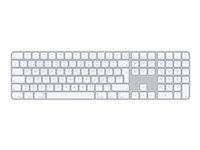 Apple Magic Keyboard with Touch ID and Numeric Keypad - Tastatur - Bluetooth, USB-C - QWERTY - Storbritannia MK2C3B/A