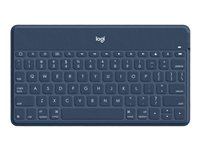 Logitech Keys-To-Go - Tastatur - Bluetooth - QWERTY - Nordisk (dansk/finsk/norsk/svensk) - klassisk blå 920-010052