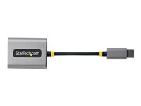 StarTech.com USB-C Headphone Splitter, USB Type C Dual Headset Adapter w/Microphone Input, USB C to 3.5mm Adapter/Earphone Dongle, USB C to Audio Jack/Aux Output - Mic and Headset Controls, Built-in 24-bit DAC (USBC-AUDIO-SPLITTER) - Lydsplitter - 24 pin USB-C hann rett til minijakk hunn rett - 7 cm - svart, romgrå USBC-AUDIO-SPLITTER