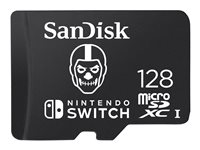 SanDisk Nintendo Switch - Fortnite Edition flashminnekort - 128 GB - UHS-I U3 - microSDXC UHS-I SDSQXAO-128G-GN6ZG