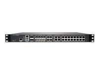 SonicWall NSsp 10700 - Essential Edition - sikkerhetsapparat - med 1-års TotalSecure - 5GbE, 2.5GbE, 40GbE, 100GbE, 25GbE - 1U - rackmonterbar 02-SSC-3625