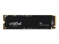 Crucial P3 - SSD - 500 GB - intern - M.2 2280 - PCIe 3.0 (NVMe) CT500P3SSD8