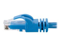 C2G Cat6 Booted Unshielded (UTP) Network Patch Cable - Koblingskabel - RJ-45 (hann) til RJ-45 (hann) - 50 m - UTP - CAT 6 - formstøpt, uten hindringer, flertrådet - blå 83396