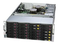 Supermicro Storage SuperServer 641E-E1CR36H - rackmonterbar - ingen CPU - 0 GB - uten HDD SSG-641E-E1CR36H