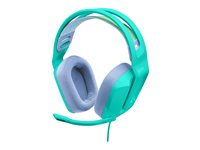 Logitech G G335 Wired Gaming Headset - Hodesett - full størrelse - kablet - 3,5 mm jakk - mynte - Discord Certified 981-001024