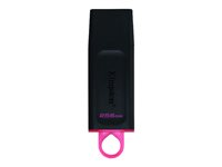 Kingston DataTraveler Exodia - USB-flashstasjon - 256 GB - USB 3.2 Gen 1 - svart/rosa DTX/256GB