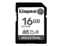 Kingston Industrial - Flashminnekort - 16 GB - A1 / Video Class V30 / UHS-I U3 / Class10 - microSDHC UHS-I SDIT/16GB