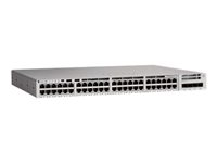 Cisco Catalyst 9200L - Network Essentials - switch - L3 - Styrt - 48 x 10/100/1000 (PoE+) + 4 x 10 Gigabit SFP+ (opplenke) - rackmonterbar - PoE+ (370 W) - gjenfabrikert C9200L-48PL-4XE-RF